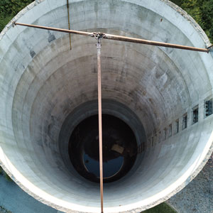 Silo at Roselle Park